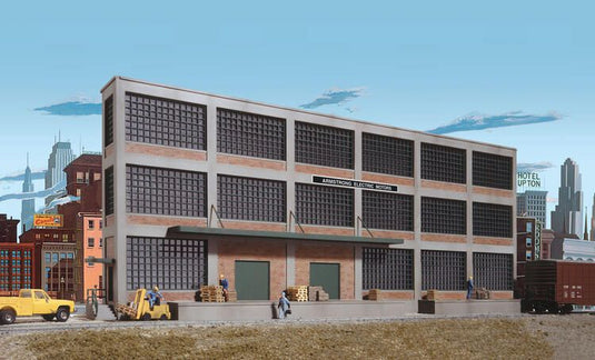 Walthers Cornerstone HO Commissary / Freight Transfer Building - Kit