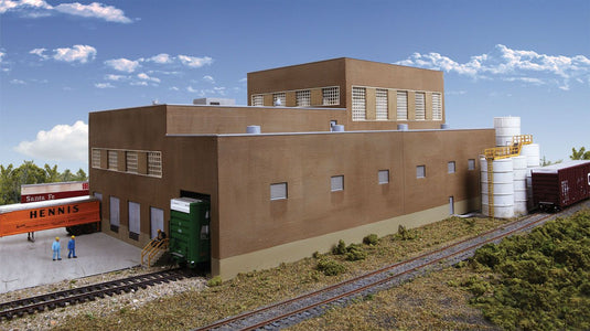 Walthers Cornerstone HO Paper Mill - Kit