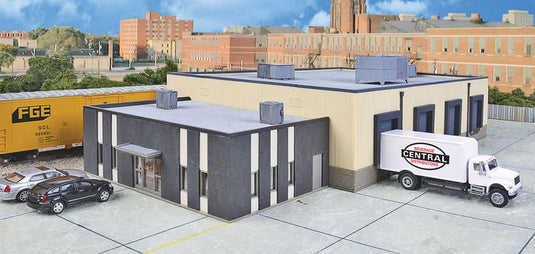 Walthers Cornerstone HO Central Beverage Distributors with Office Annex - Kit