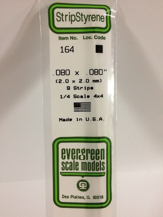 Evergreen Styrene Strip .080