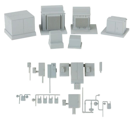Walthers Cornerstone HO Modern Electrical Gear - Kit pkg(2)