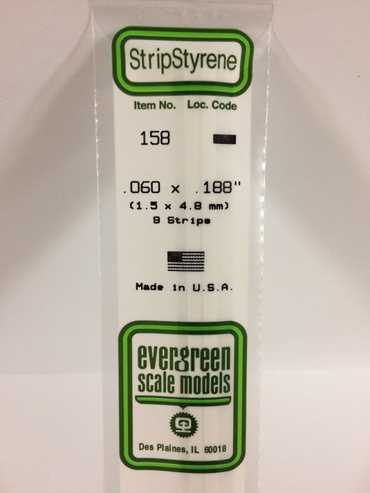 Evergreen Styrene Strip .060