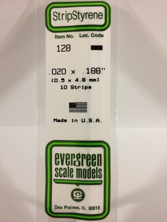 Evergreen Styrene Strip .020