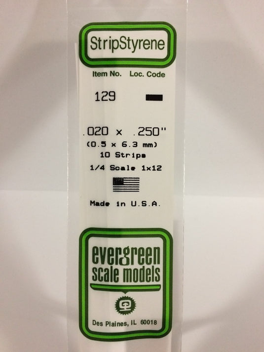 Evergreen Styrene Strip .020