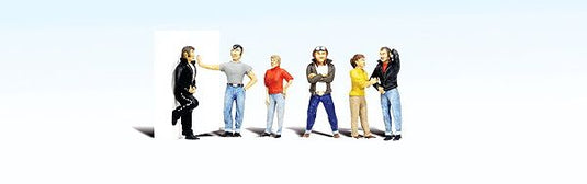 Woodland Scenics HO Hereford Cows 7pkg