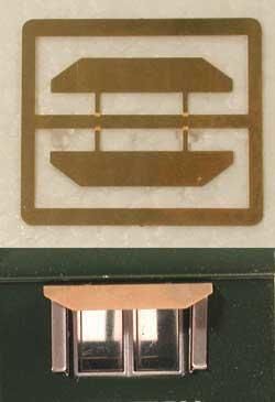Cal Scale HO Diesel Sun Shade Etched Brass