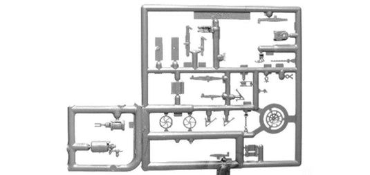Tichy Train Group HO Brake Gear Details - Westinghouse Split K System
