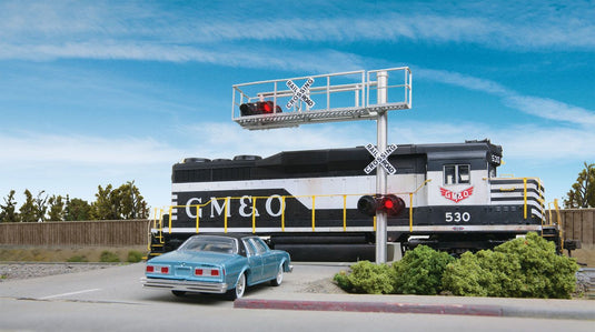 Walthers Scene Master HO Modern Cantilever Grade Crossing Signal - Single-Lane