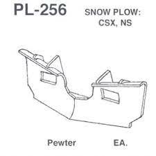 Details West HO Snow Plows - CSX Transportation Norfolk Southern
