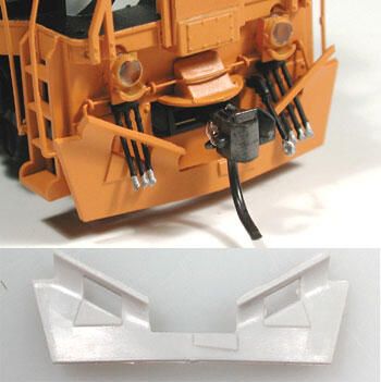 Cal Scale HO Snow Plow (Plastic) - Fits BC Rail Diesels