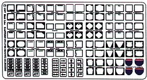 Blair Line HO Highway Signs - Kit - Eastern US Route Markers - Includes Decal Numbers