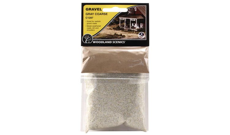 Load image into Gallery viewer, Woodland Scenics Gravel Gray Coarse C1287