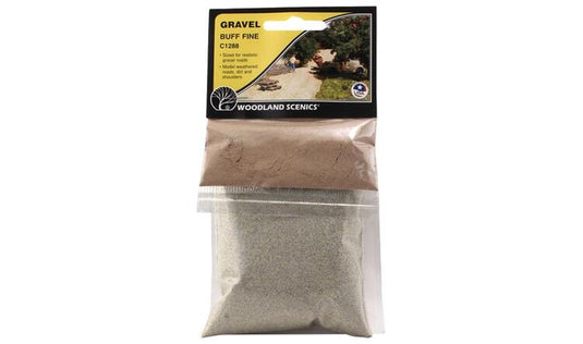Woodland Scenics Gravel - Buff Fine