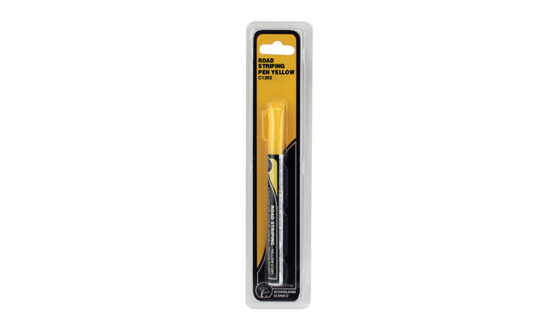 Load image into Gallery viewer, Woodland Scenics Road Striping Pen Yellow