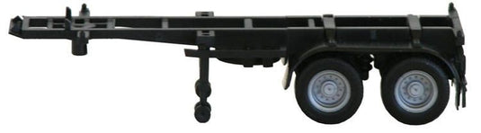 Herpa HO 20' Container Chassis Trailer - Black