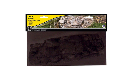Woodland Scenics Rock Mold - Facet Rock