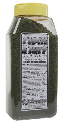 Scenic Express Flock & Turf Shaker Canister - Farm Pasture Blend 32oz  .94l