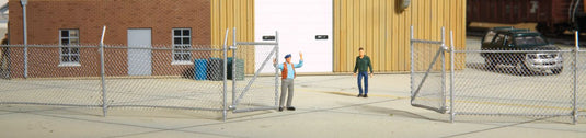 Walthers Cornerstone Chain Link Fence - Kit