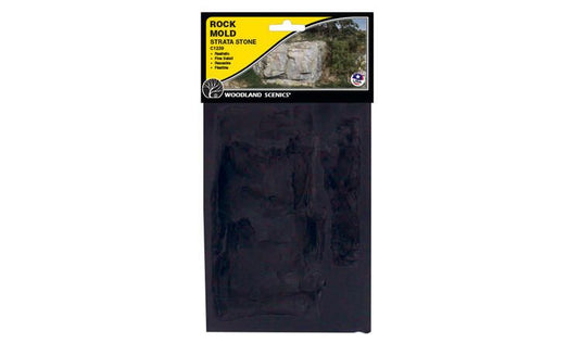 Woodland Scenics Rock Mold - Strata Stone 5 x 7