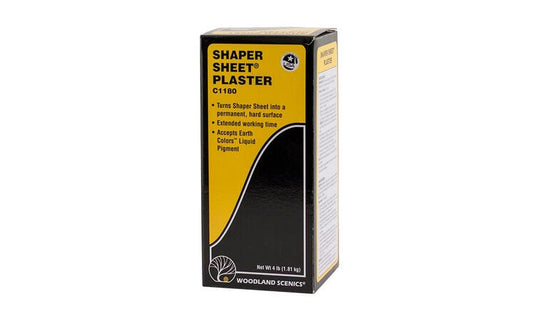 Woodland Scenics Shaper Sheet Plaster 1/2-Gallon 1.89L