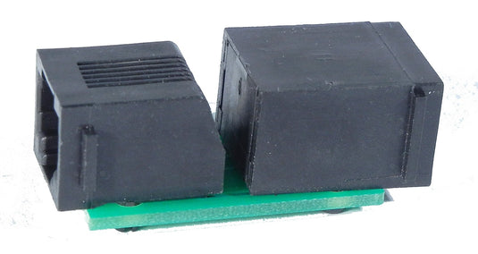NCE UTP-CAT5 Adapter - 2 Socket Adapter to Convert from RJ12 Socket to CAT5 RJ45 Socket