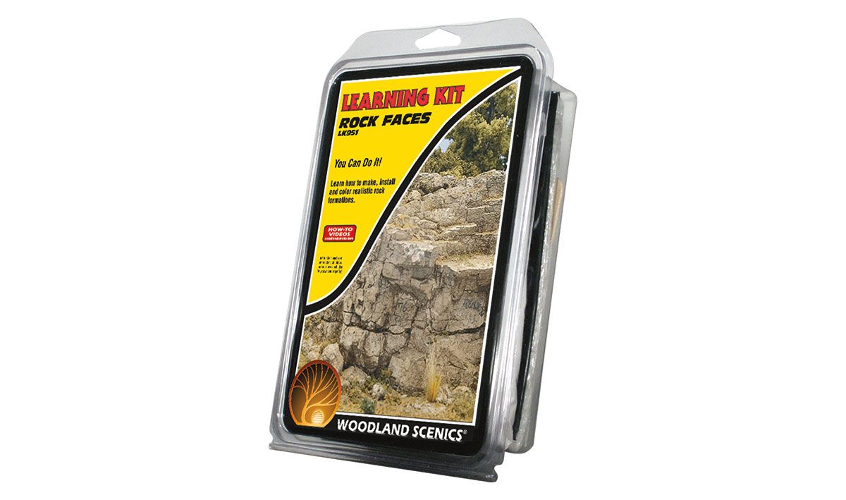 Woodland Scenics Learning Kit - Rock Faces - Modèle B.T Woodland Scenics Learning Kit - Rock Faces - Modèle B.T
