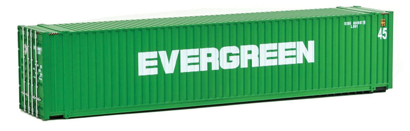 Load image into Gallery viewer, Walthers SceneMaster HO conteneur 45 pi CIMC – Evergreen (949-8554)