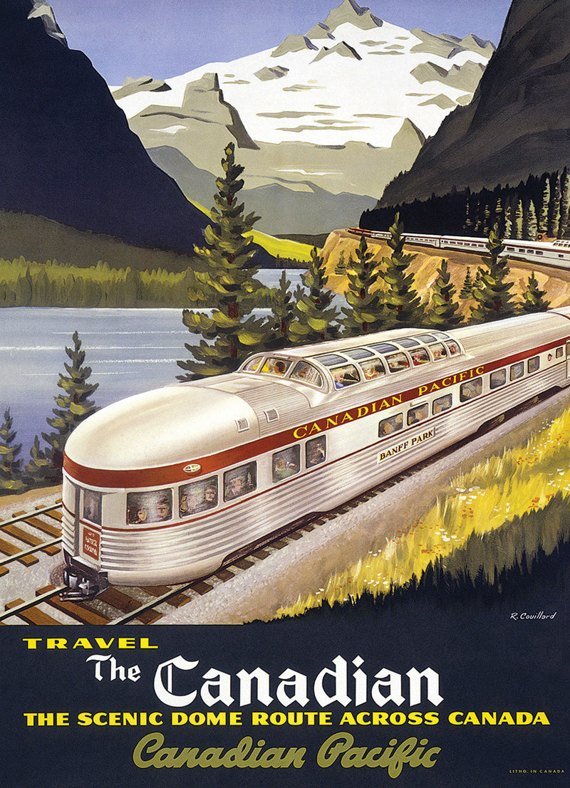 Load image into Gallery viewer, Superior Art Editions Puzzle - "Travel The Canadian (1000 Pieces)