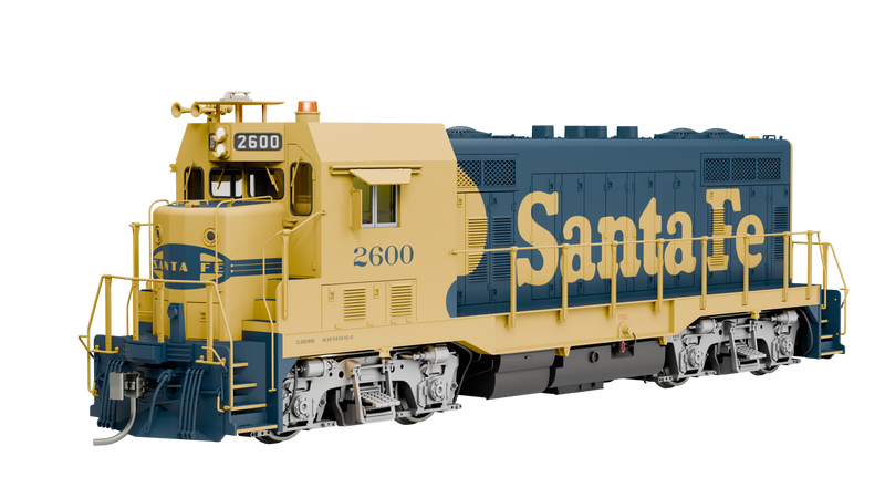 Load image into Gallery viewer, Rapido Trains HO ATSF CF7 w/ Square Cab DCC & Sound: AT&SF - Yellow Warbonnet