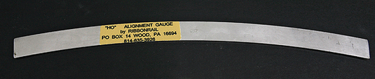 Ribbonrail HO 10" Track Alignment Gauges