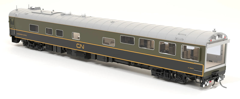 Load image into Gallery viewer, Broadway Limited Imports HO CN Track Inspection Car, IC #800653, "Sandford Fleming", Green/Black/Yellow