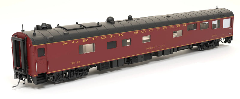 Load image into Gallery viewer, Broadway Limited Imports HO NS Track Inspection Car, NS #23, "Buena Vista", Tuscan