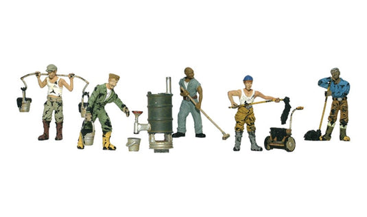 Woodland Scenics HO Roofers 8pcs.