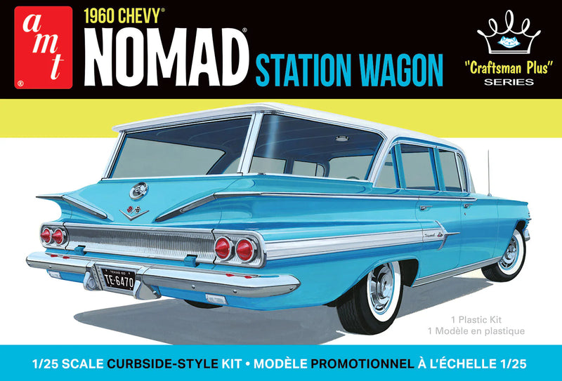 Chargez l'image dans la visionneuse de la galerie, AMT 1/25 1960 Chevrolet Nomad Station Wagon Craftsman Plus