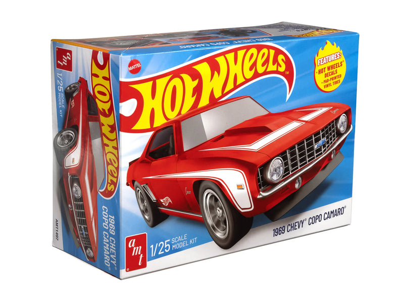Load image into Gallery viewer, AMT 1/25 1969 Chevy Camaro COPO Hot Wheels
