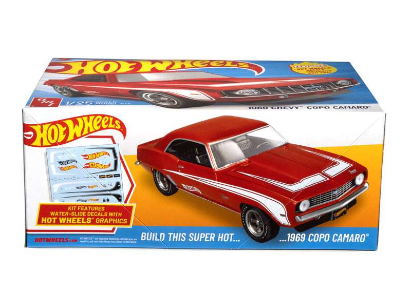 Load image into Gallery viewer, AMT 1/25 1969 Chevy Camaro COPO Hot Wheels
