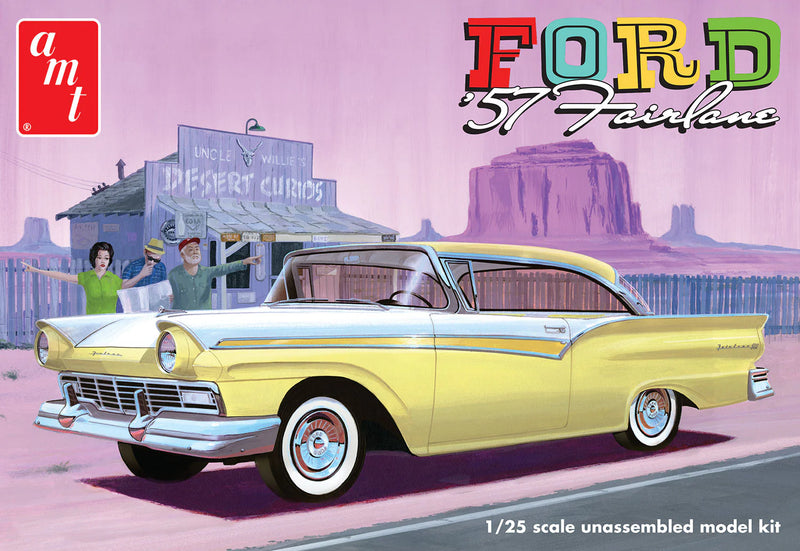 Chargez l'image dans la visionneuse de la galerie, AMT 1/25 1957 Ford Fairlane Hardtop 3n1