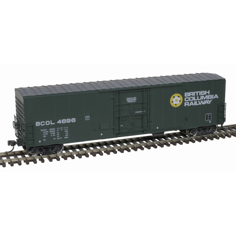 Load image into Gallery viewer, Atlas Master Line HO NSC 50' Newsprint Plug-Door Boxcar - British Columbia Railway