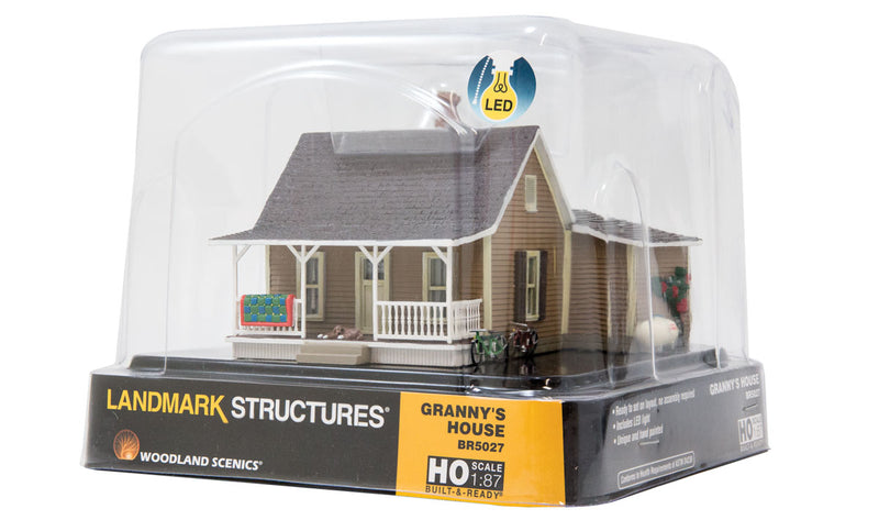 Load image into Gallery viewer, Woodland Scenics HO Built & Ready - Assembled - Granny's House