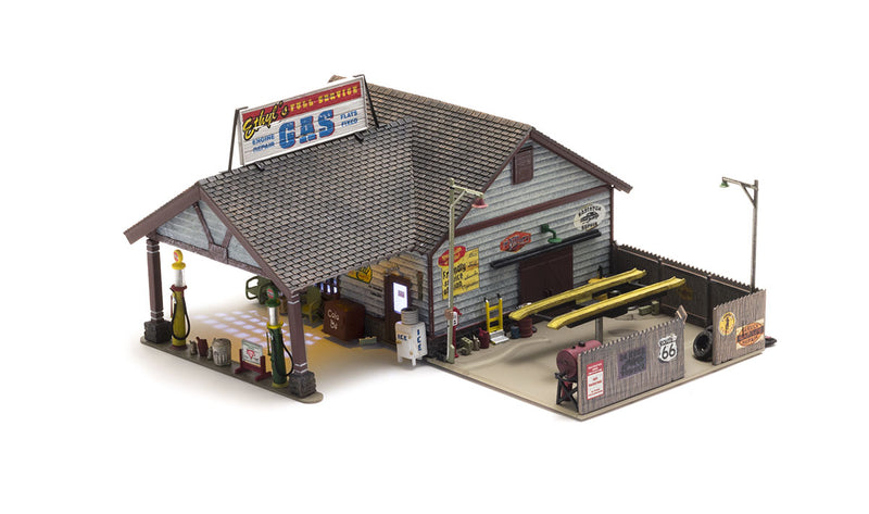 Chargez l'image dans la visionneuse de la galerie, Woodland Scenics HO Built & Ready - Assembled - Ethyl's Gas & Service