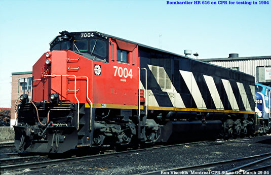 Aurora Miniatures HO Bombardier HR-616 w/DCC & Sound : BBD Demonstrator