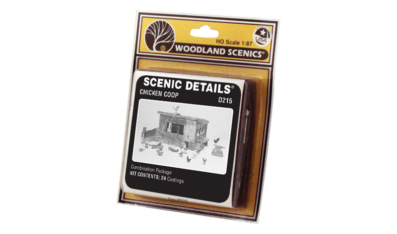 Load image into Gallery viewer, Woodland Scenics HO Chicken Coop - Kit