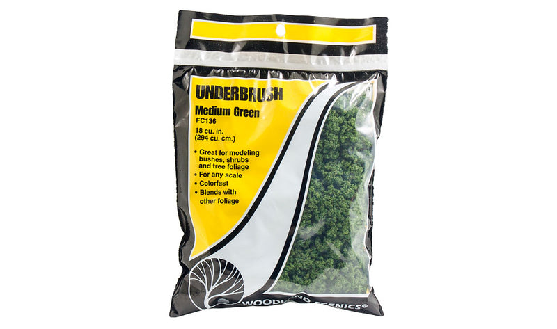 Chargez l'image dans la visionneuse de la galerie, Woodland Scenics Underbrush Clump-Foliage - 21.6 in3 (353 cm3) Bag