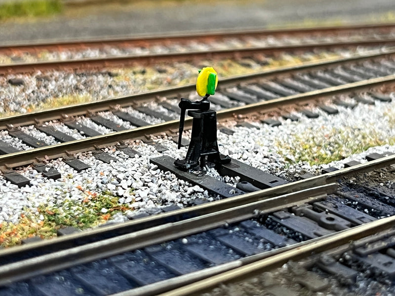 Load image into Gallery viewer, S.V.R. HO CP Mainline & Yard Switch Stand 2pcs.