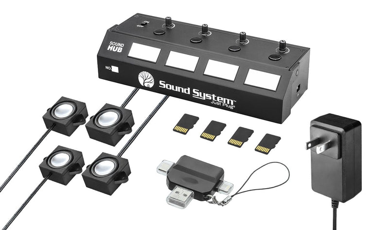 Load image into Gallery viewer, Woodland Scenics Just Plug® Sound System - Starter Kit