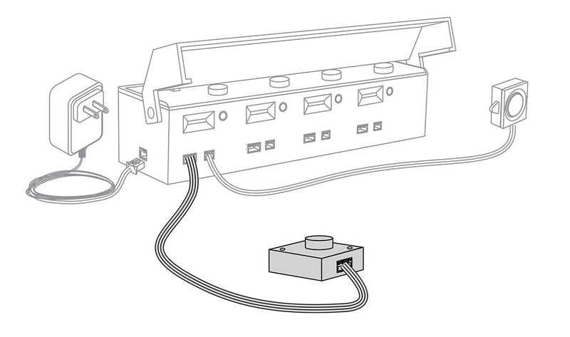 Chargez l'image dans la visionneuse de la galerie, Woodland Scenics Just Plug® Sound System - Bouton-poussoir
