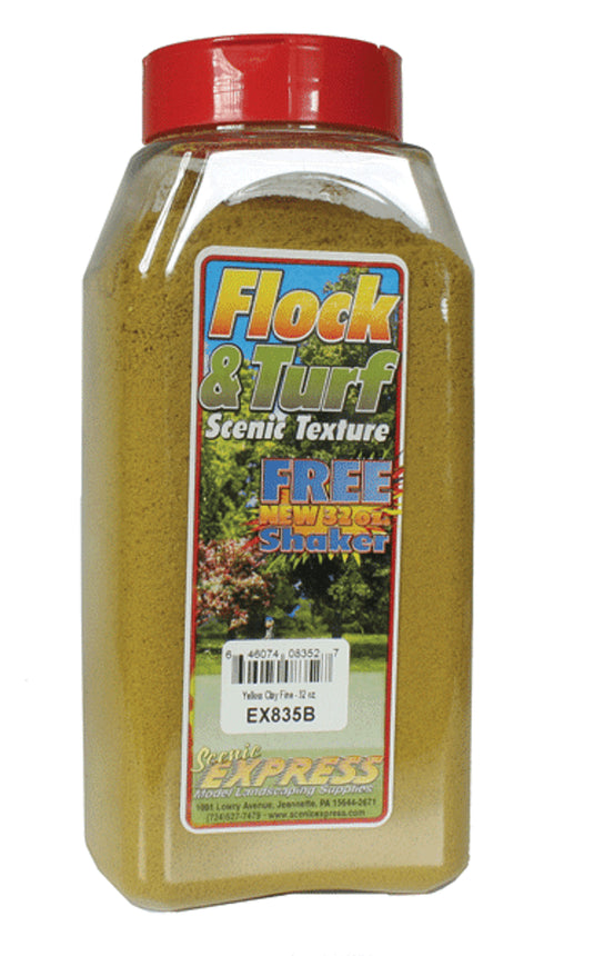 Scenic Express Flock & Turf Yellow Clay Coarse