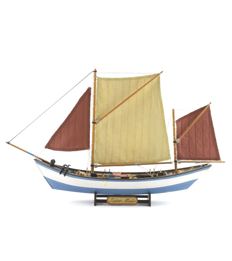Chargez l'image dans la visionneuse de la galerie, Artesania Latina 1-20 Doris Saint-Malo Wooden Model Fishing Boat - Kit