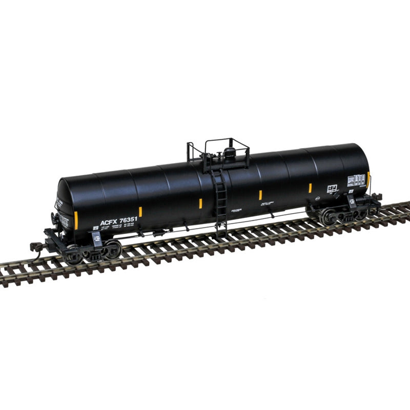 Chargez l'image dans la visionneuse de la galerie, Atlas Master HO Wagon-citerne ACF 23,500-Gallon - ACFX (Noir)