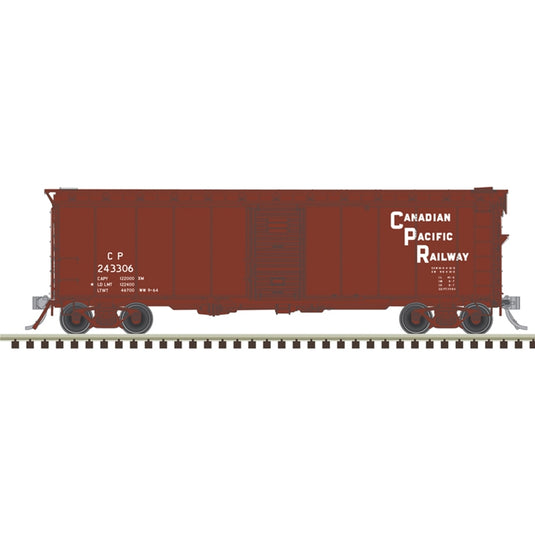 Atlas Master Line HO 40' Minibox Boxcar - Canadian Pacific (Stepped Lettering)